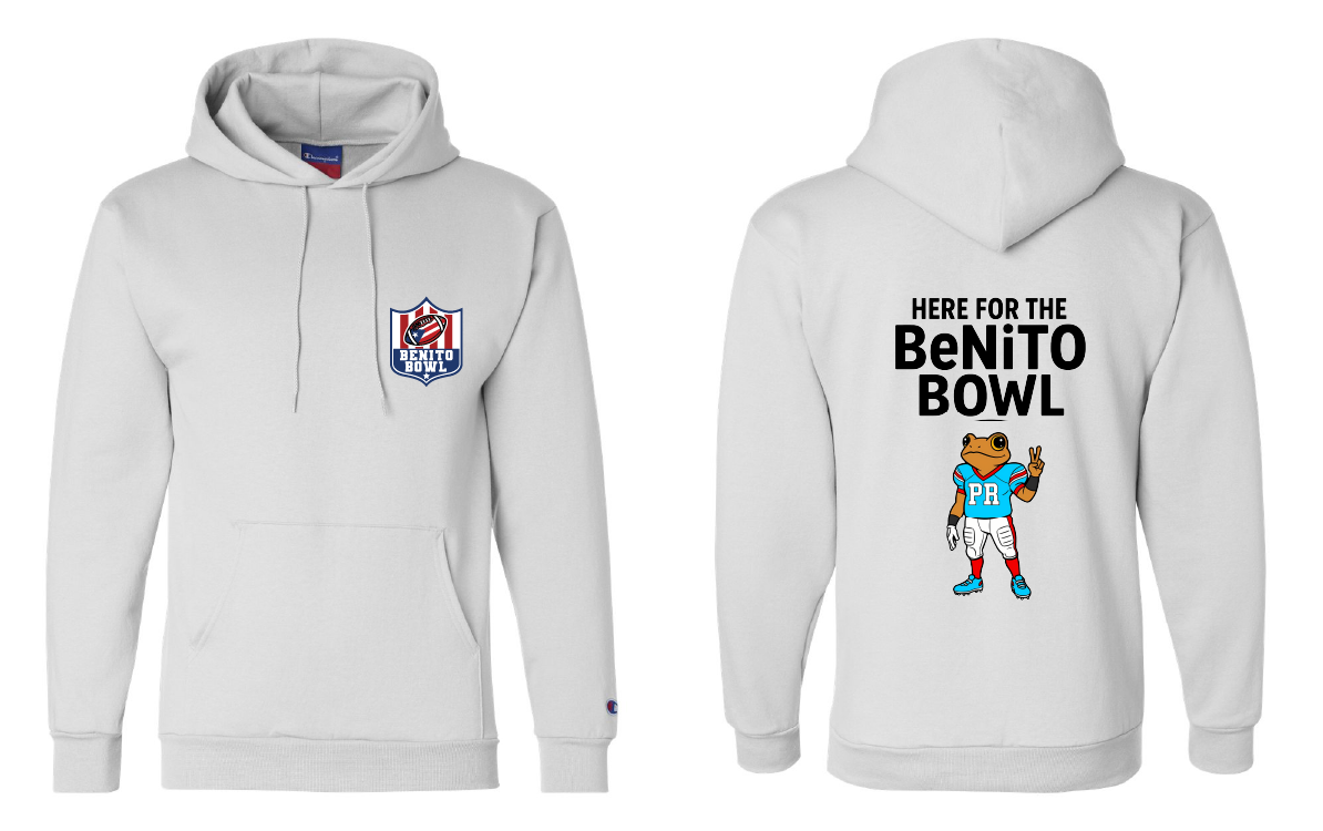 Benito Bowl Mascot Champion Hoodie
