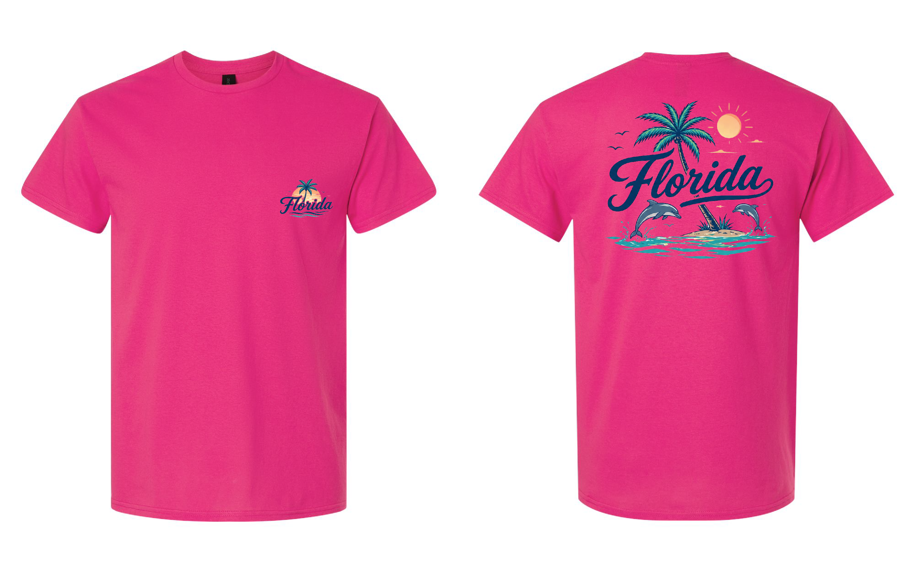 Florida Unisex Lightweight Cotton T-Shirt