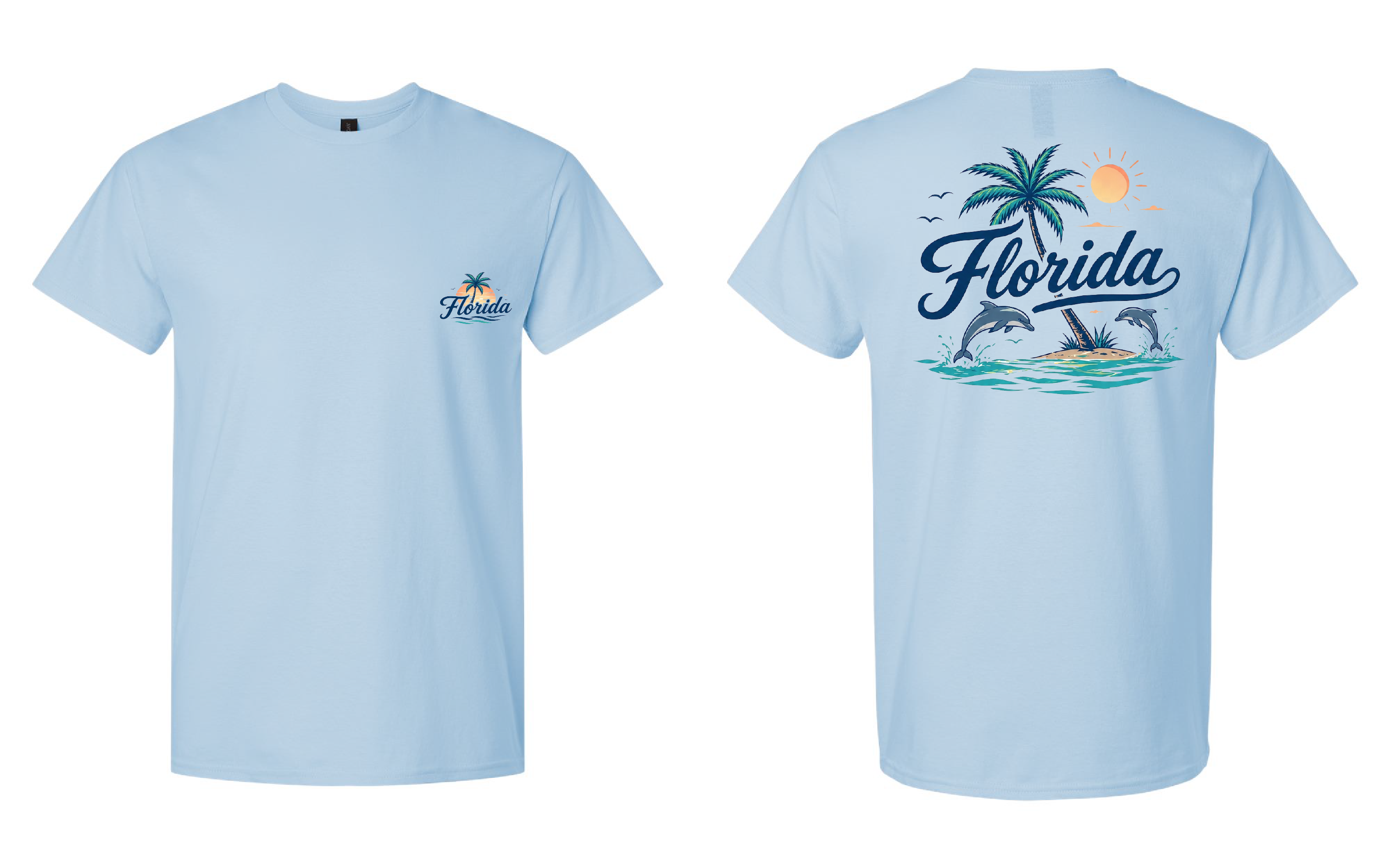 Florida Unisex Lightweight Cotton T-Shirt