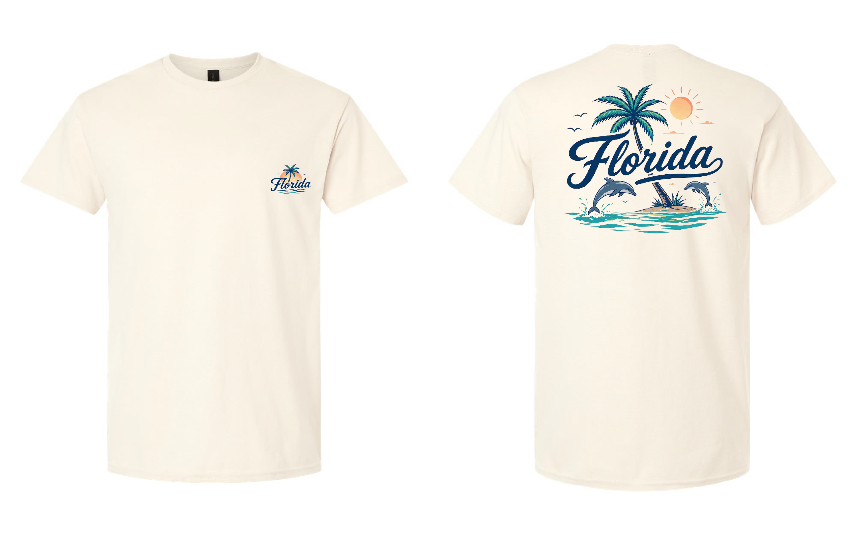 Florida Unisex Lightweight Cotton T-Shirt
