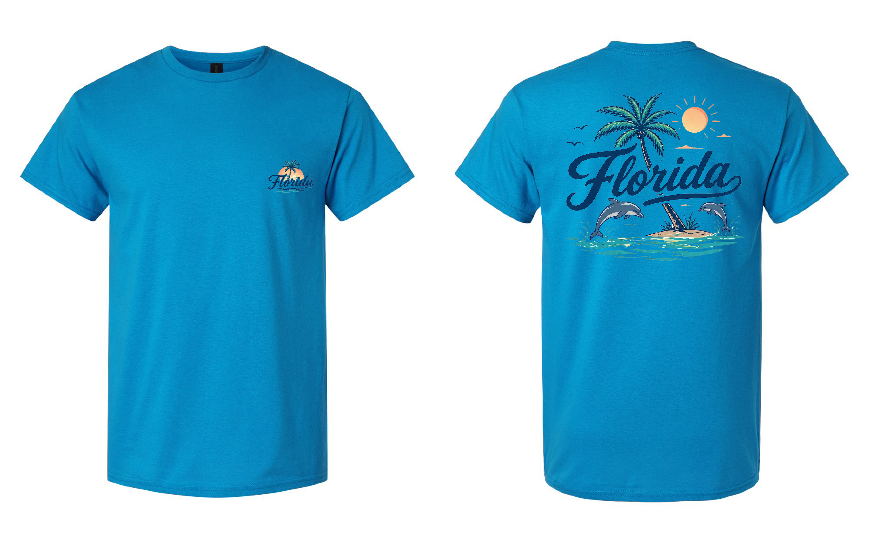 Florida Unisex Lightweight Cotton T-Shirt