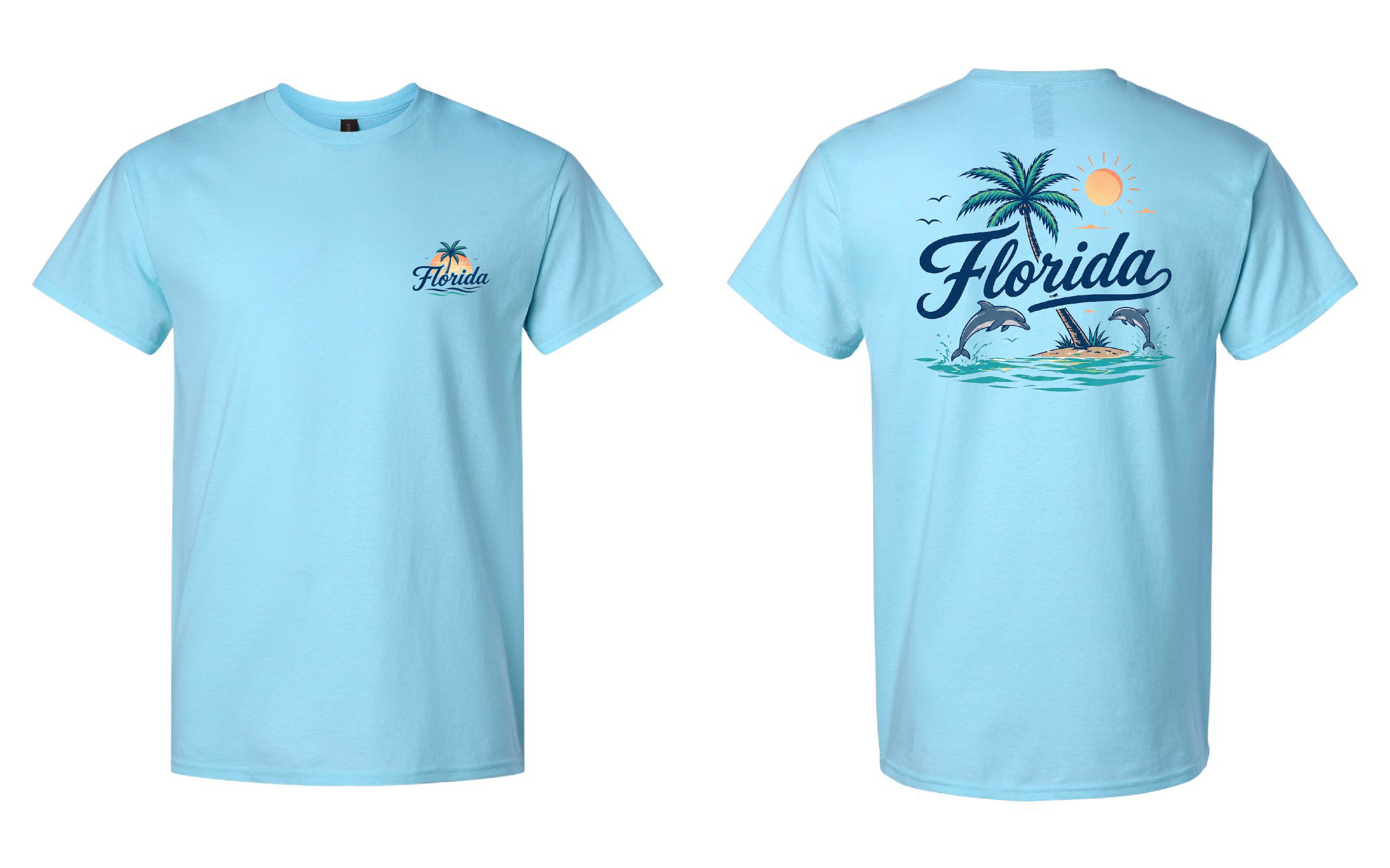 Florida Unisex Lightweight Cotton T-Shirt