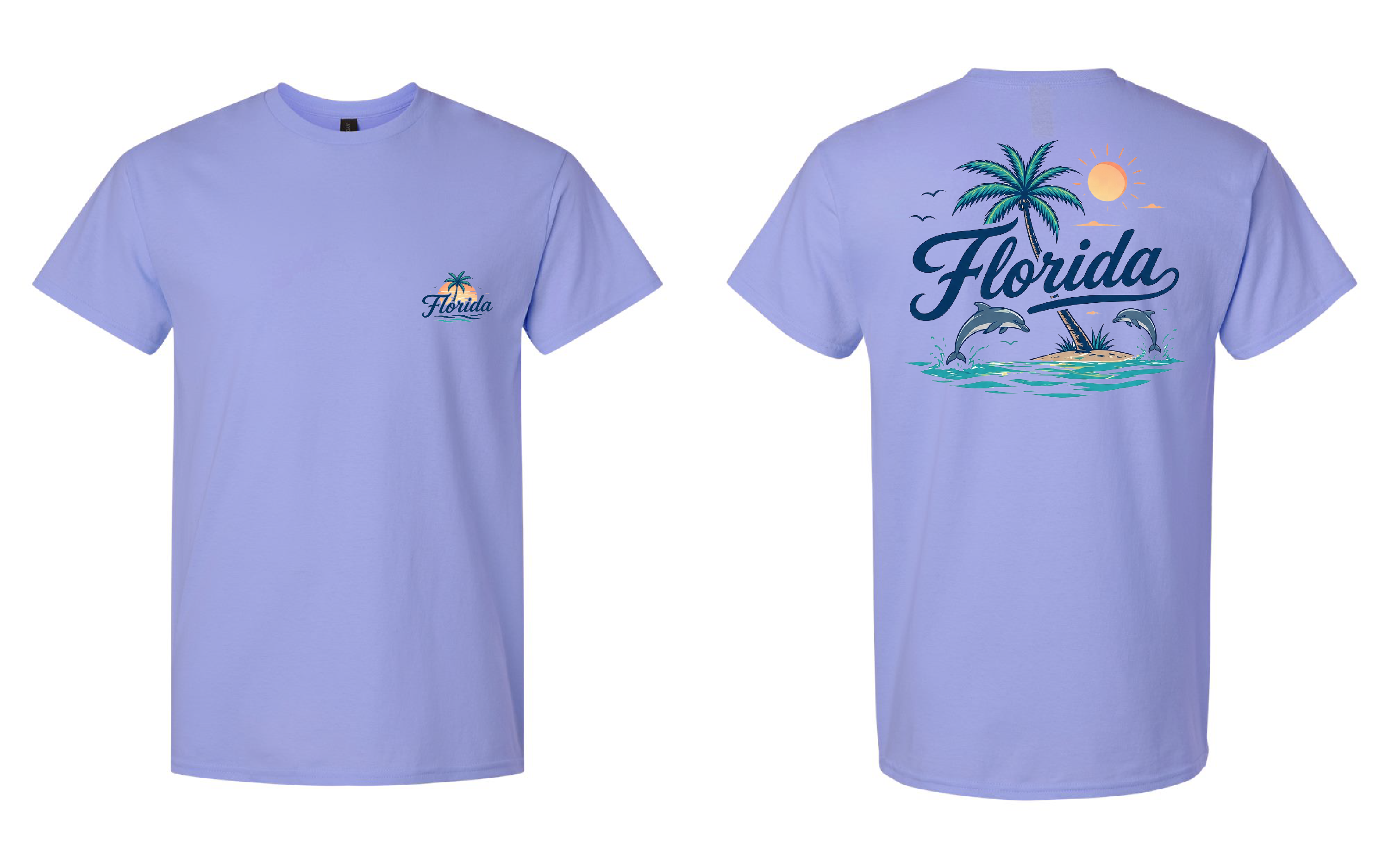 Florida Unisex Lightweight Cotton T-Shirt