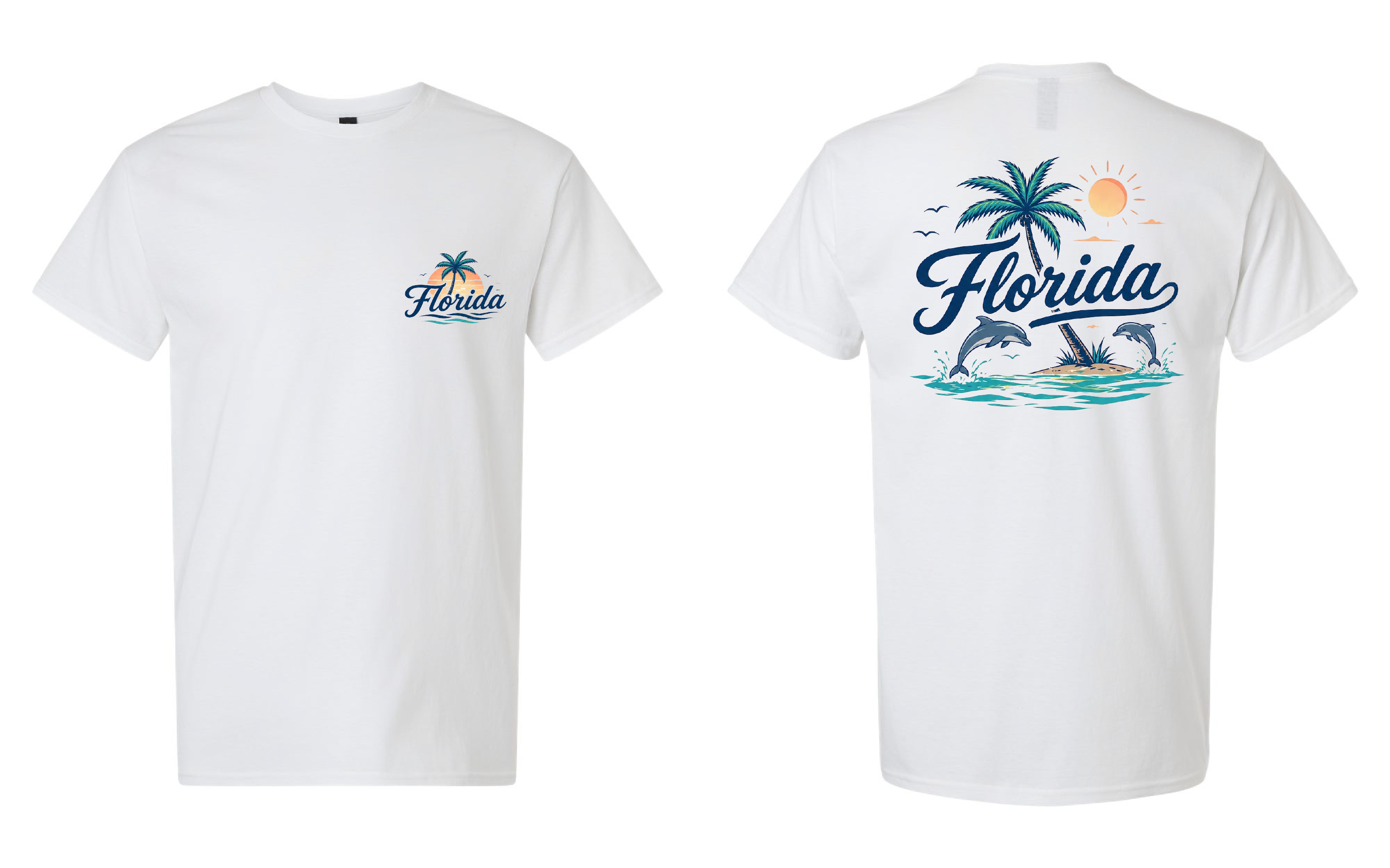 Florida Unisex Lightweight Cotton T-Shirt