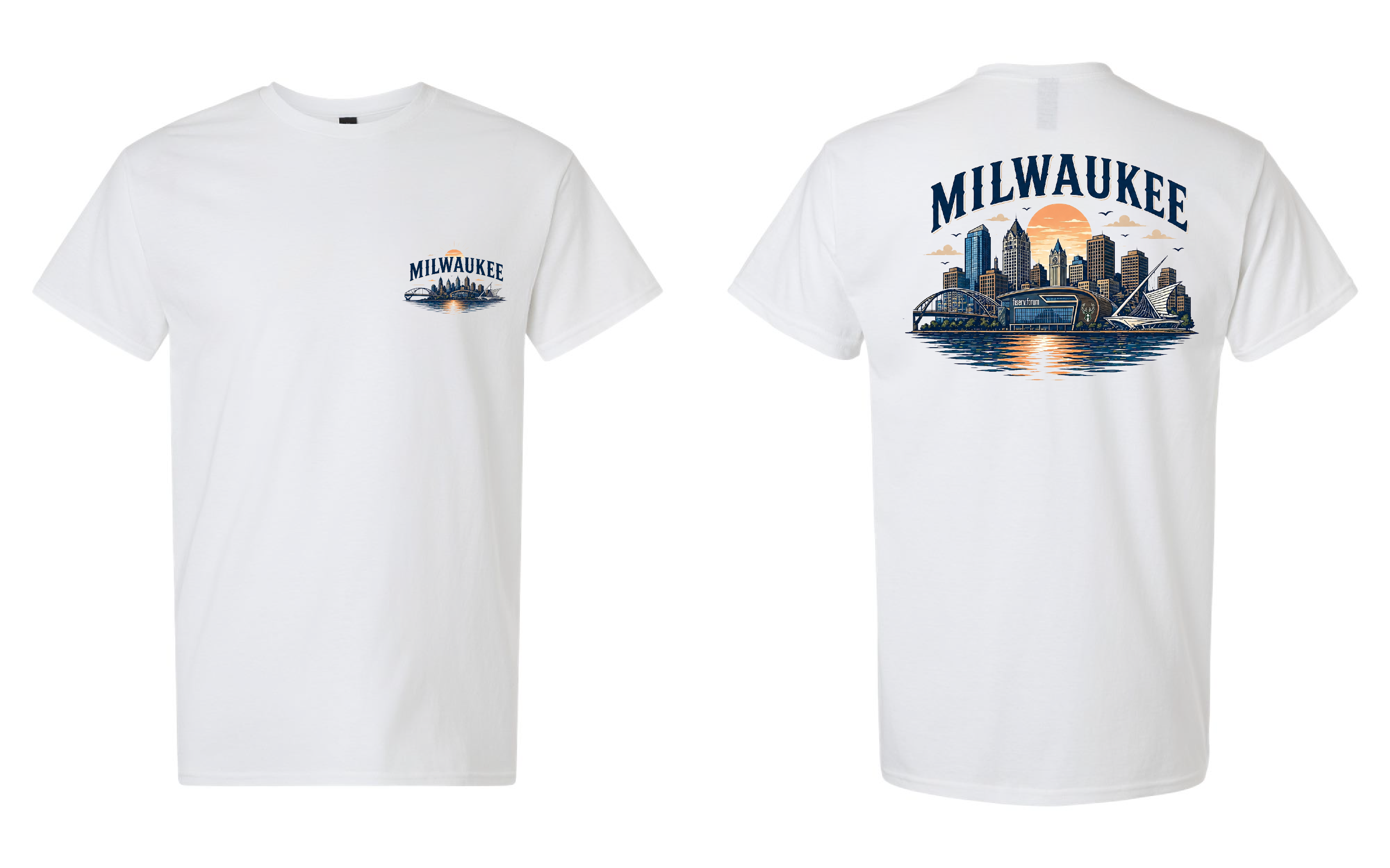 Milwaukee Unisex Lightweight Cotton T-Shirt