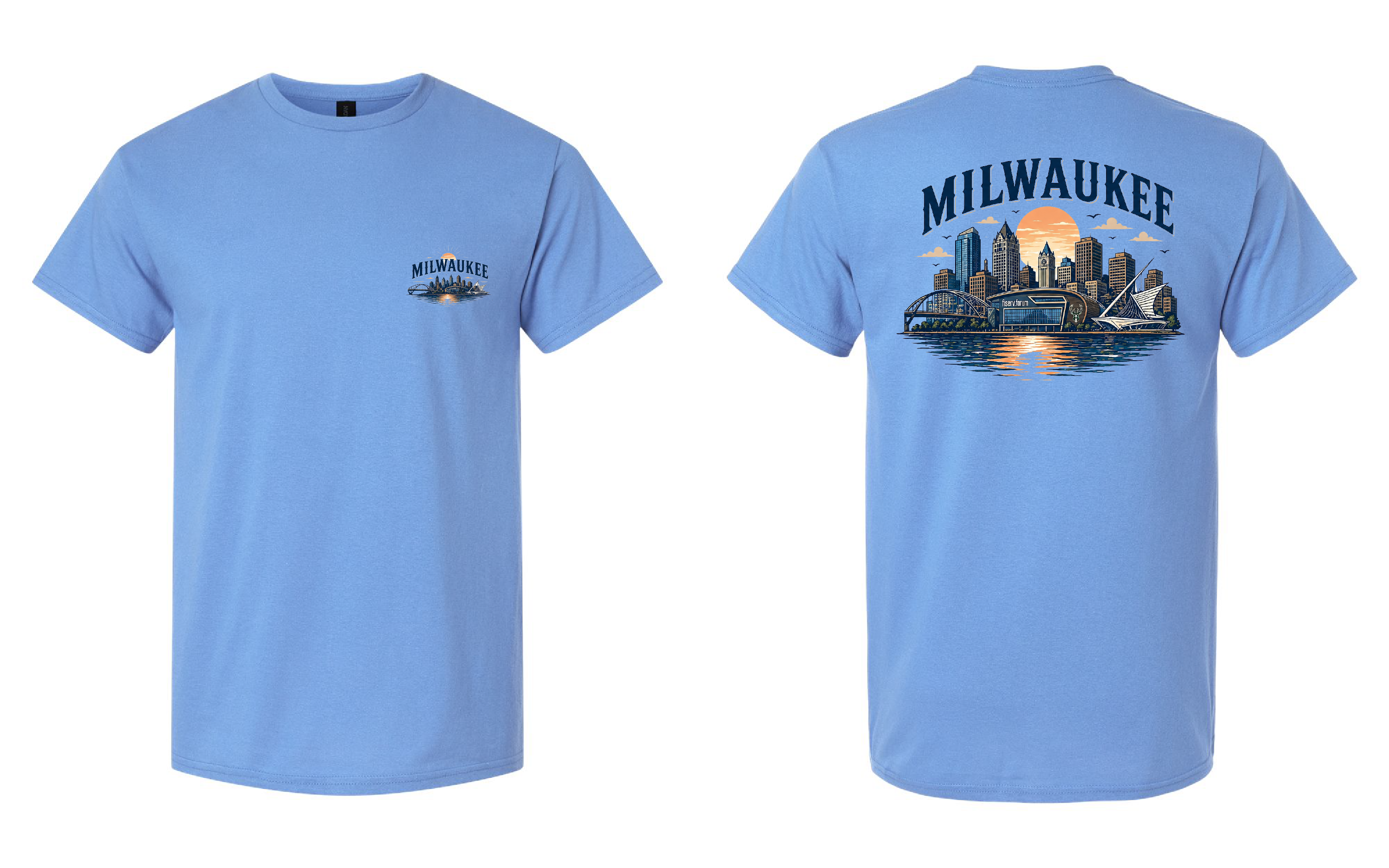 Milwaukee Unisex Lightweight Cotton T-Shirt