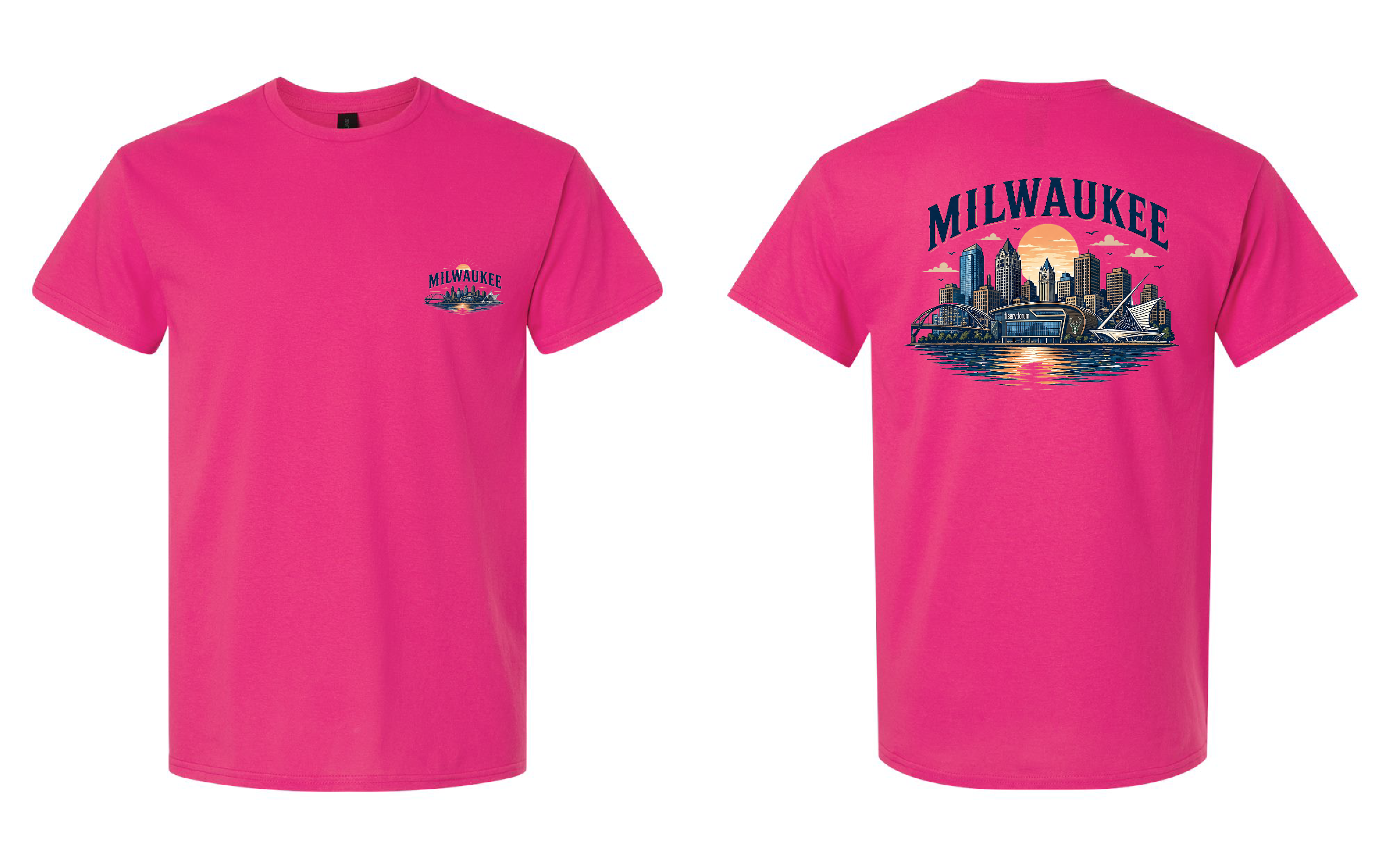 Milwaukee Unisex Lightweight Cotton T-Shirt