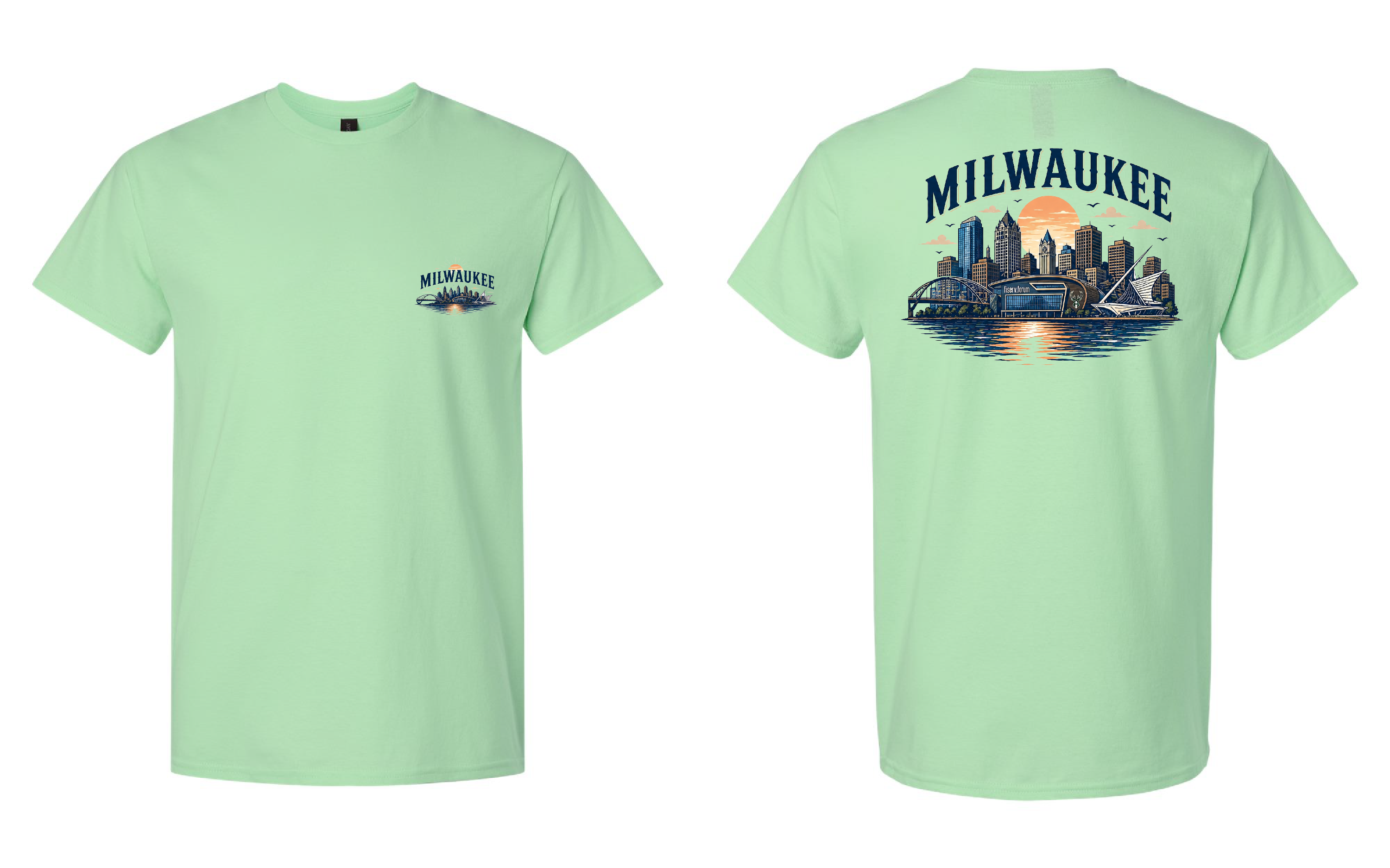 Milwaukee Unisex Lightweight Cotton T-Shirt
