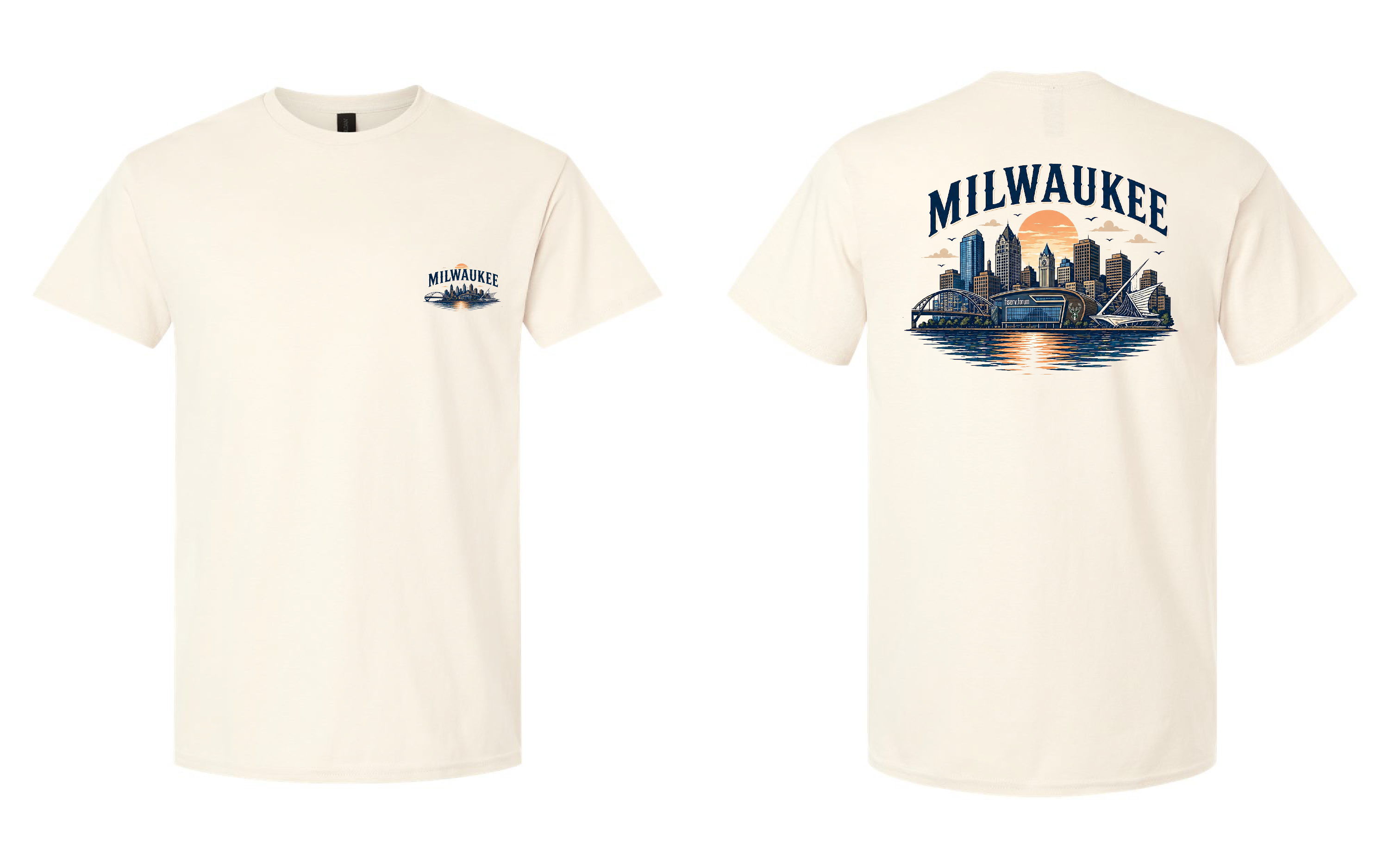 Milwaukee Unisex Lightweight Cotton T-Shirt
