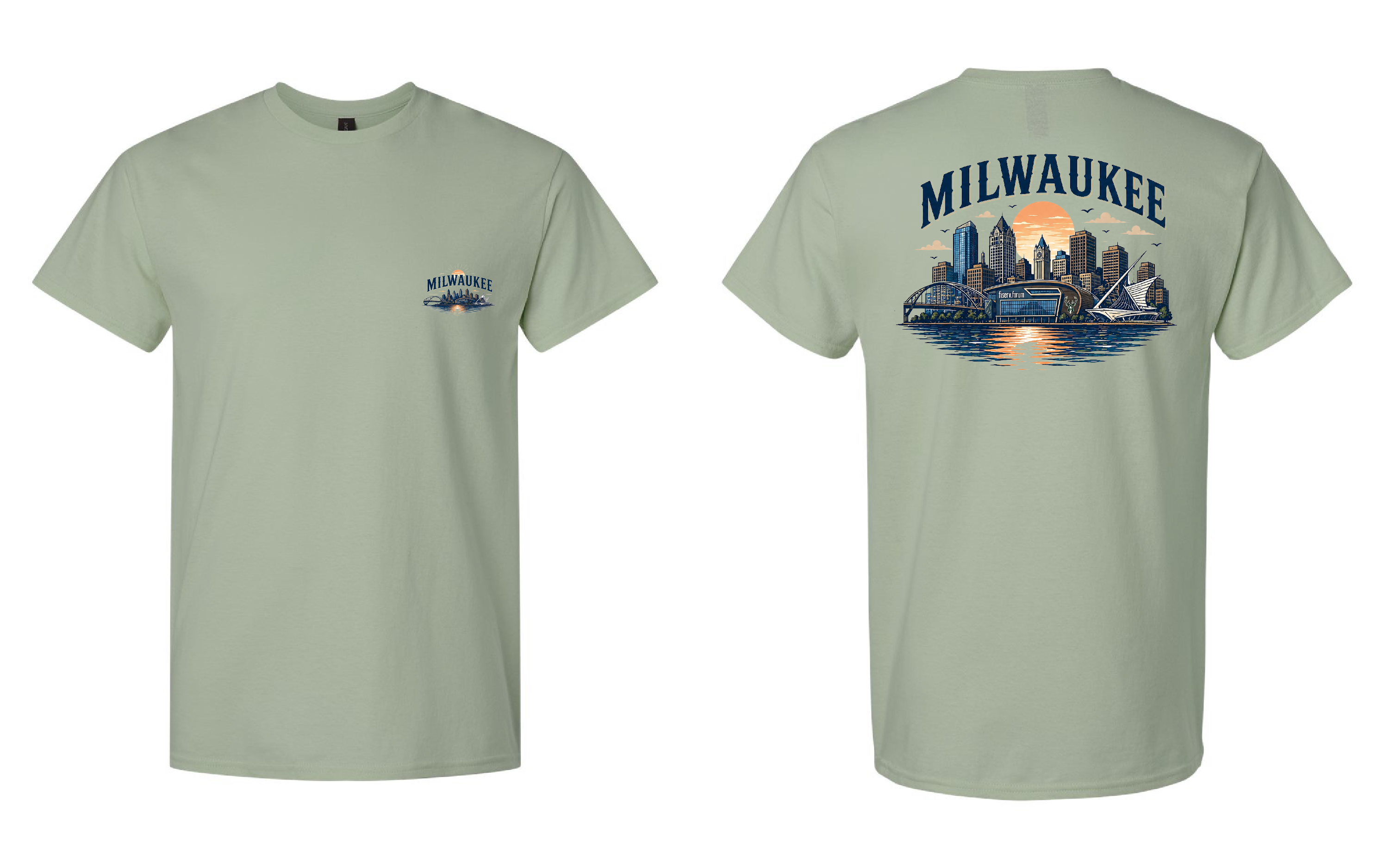 Milwaukee Unisex Lightweight Cotton T-Shirt