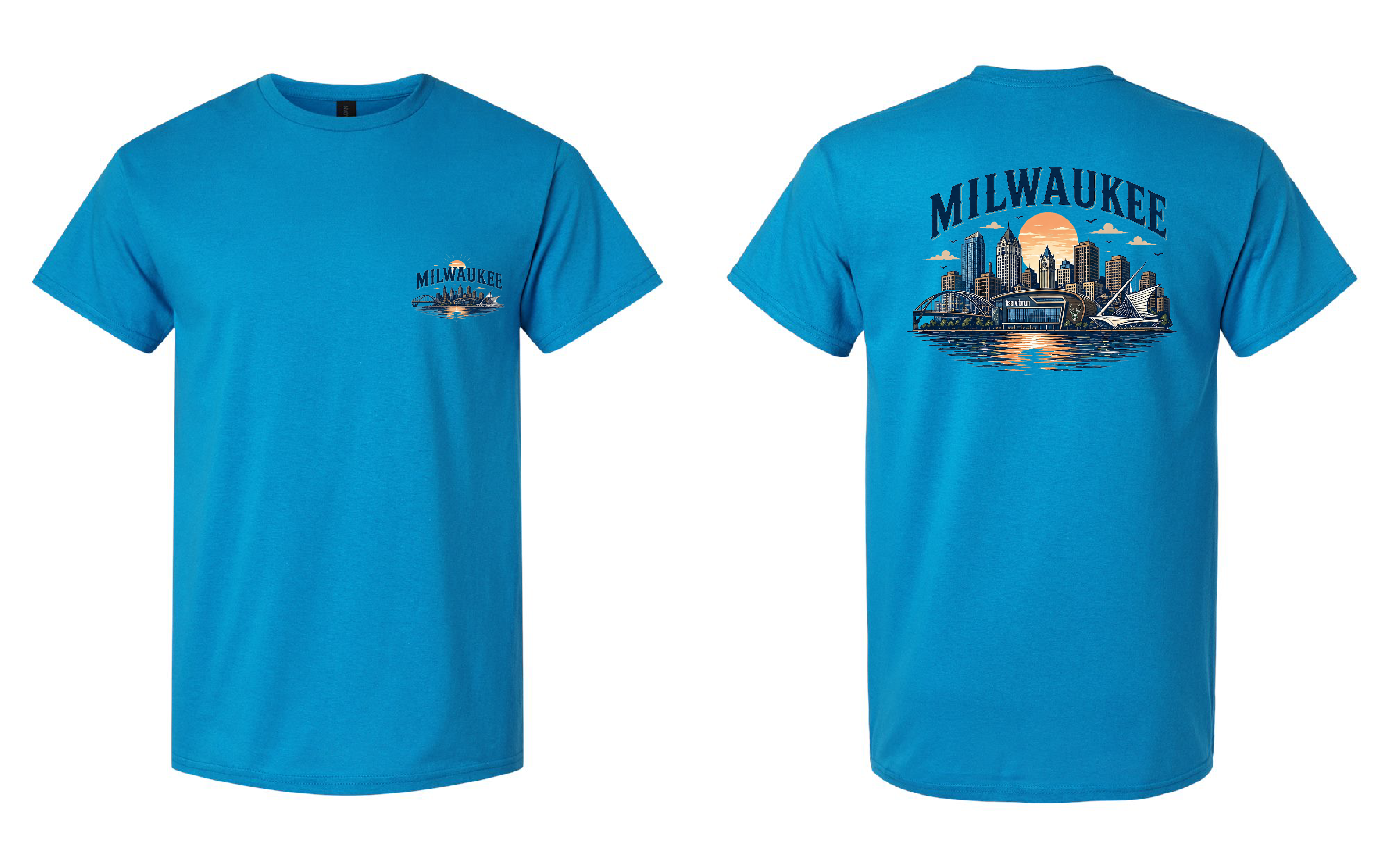 Milwaukee Unisex Lightweight Cotton T-Shirt