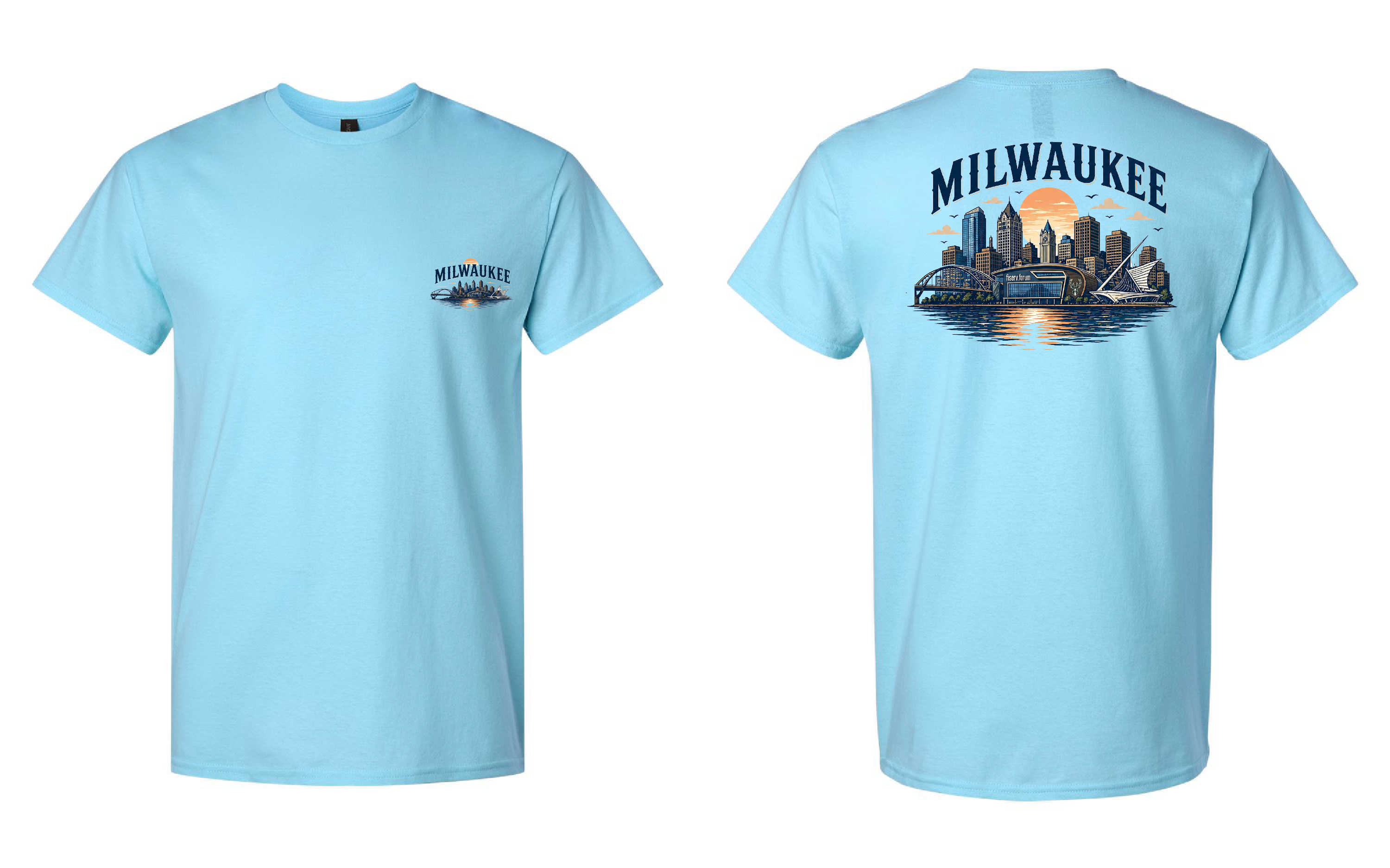 Milwaukee Unisex Lightweight Cotton T-Shirt