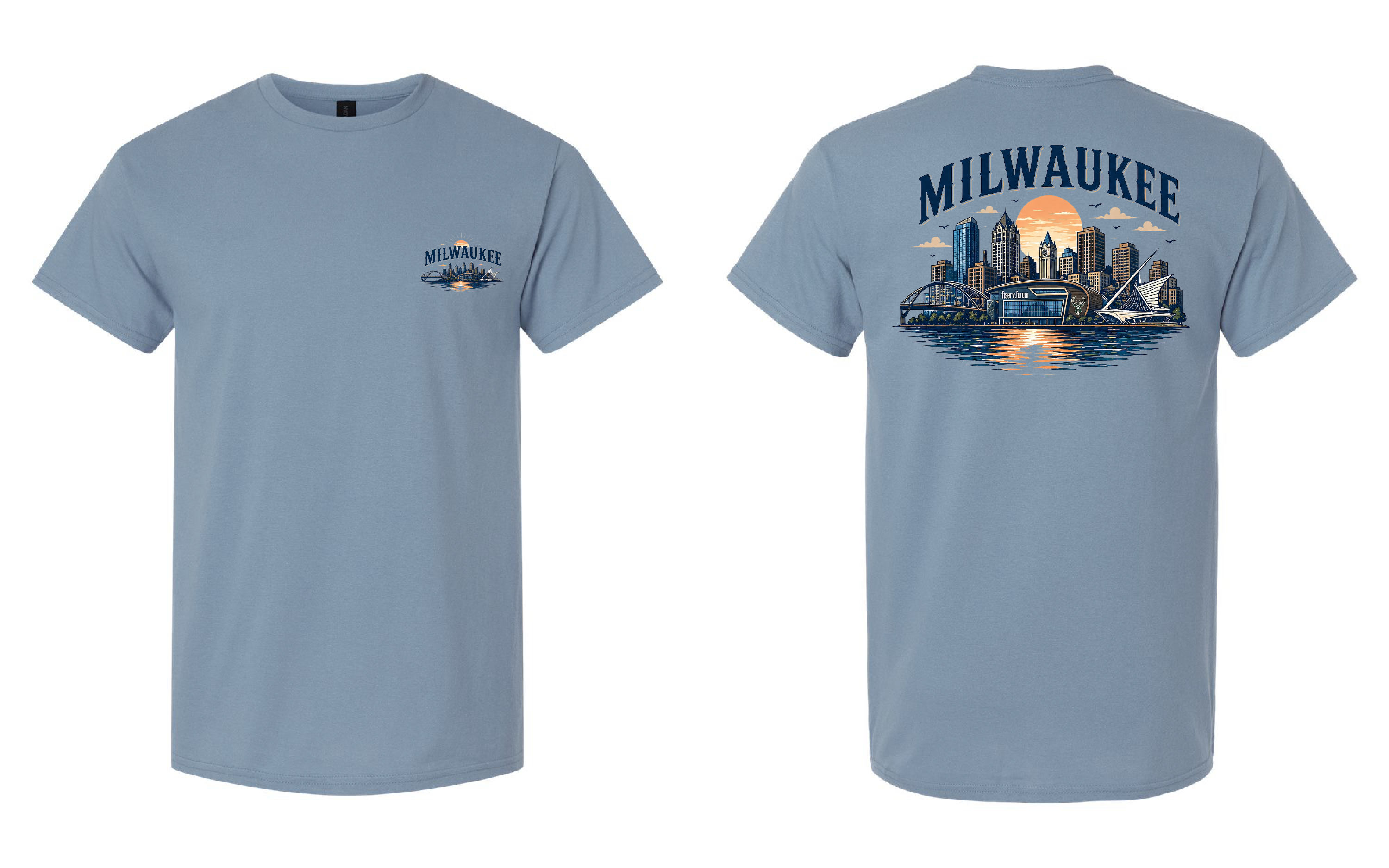 Milwaukee Unisex Lightweight Cotton T-Shirt