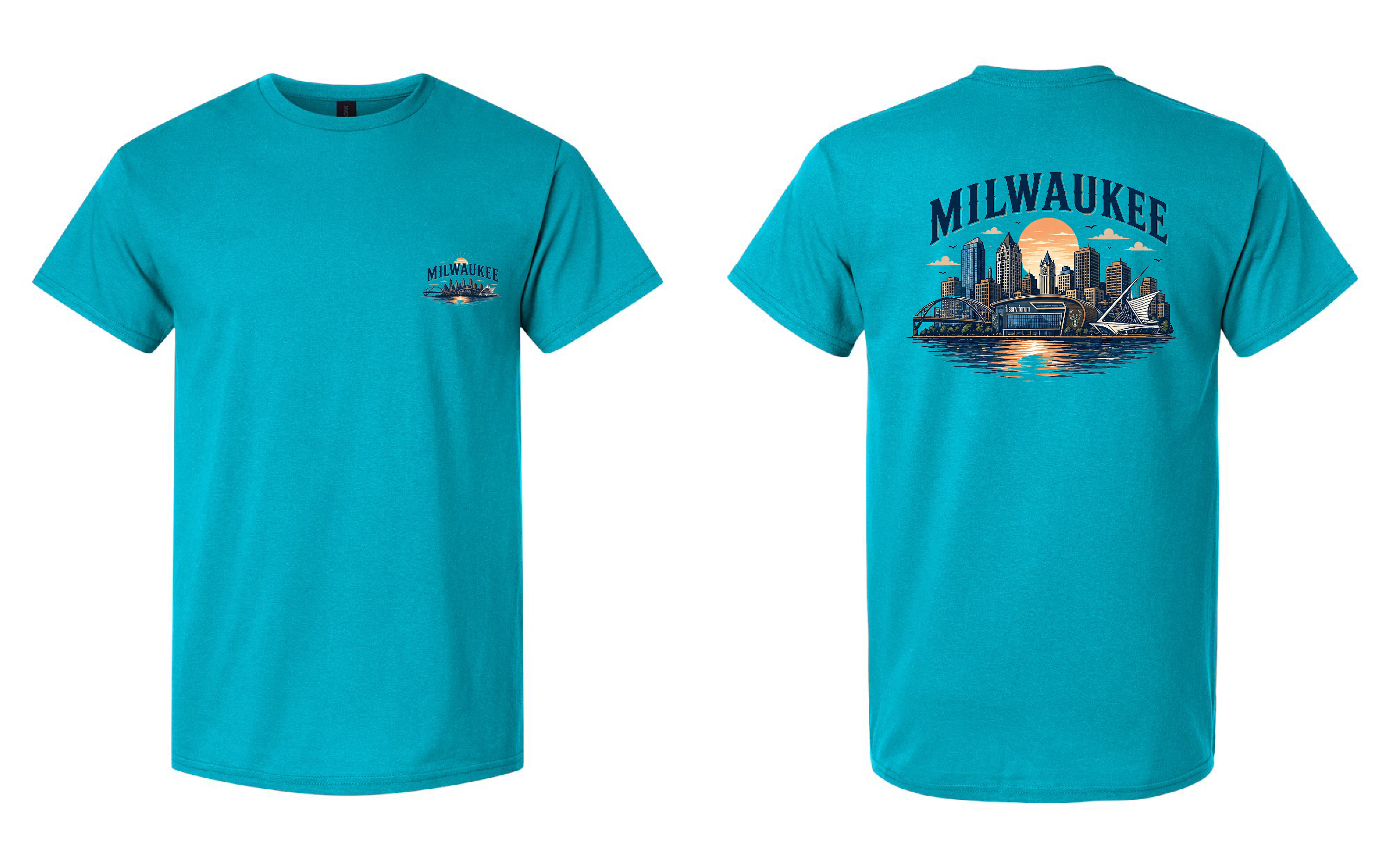 Milwaukee Unisex Lightweight Cotton T-Shirt