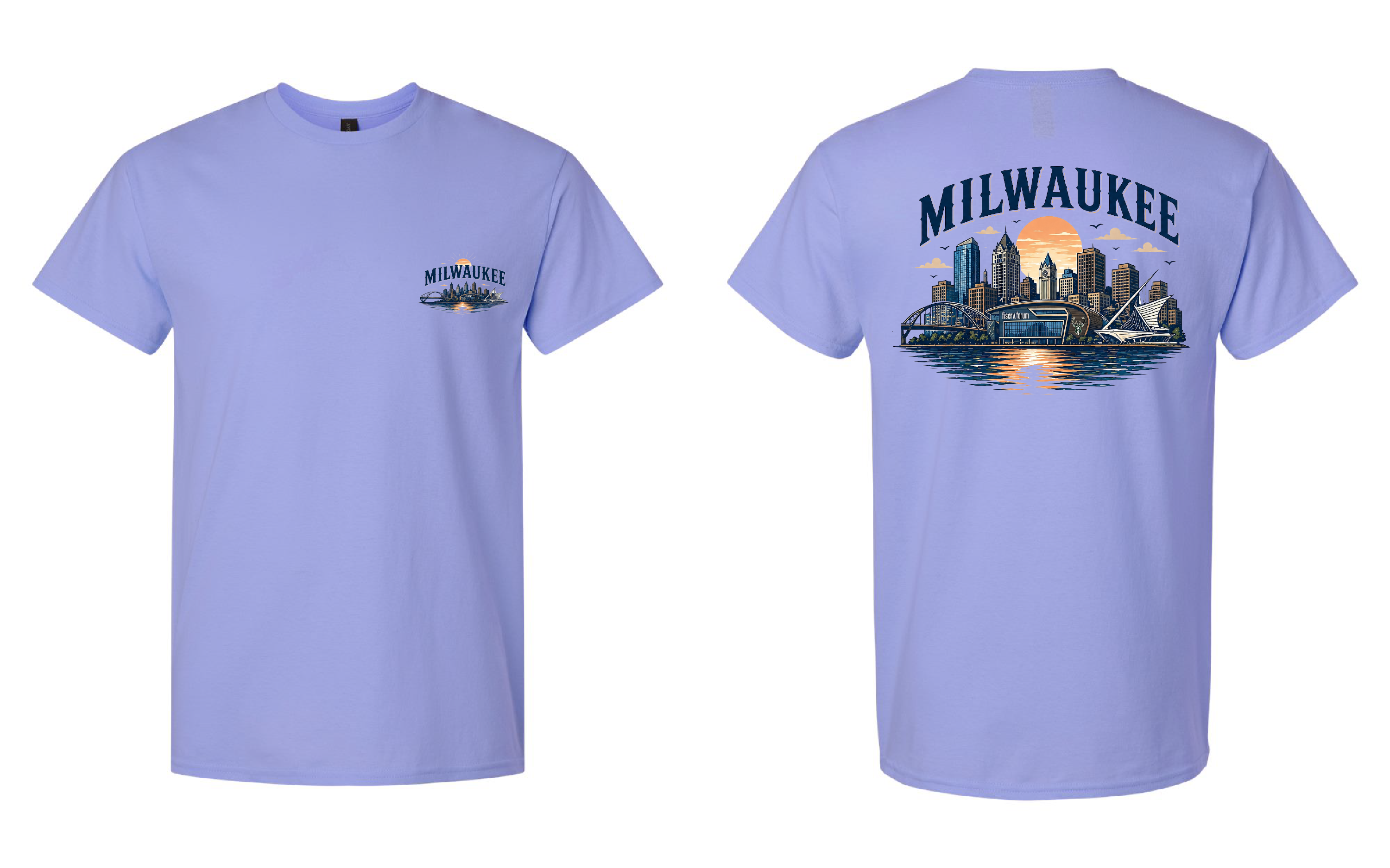 Milwaukee Unisex Lightweight Cotton T-Shirt